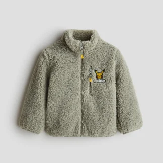 H&M アップリケテディジャケット