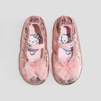 H&M シマーバレエシューズ