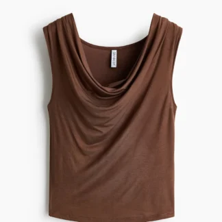 H&M カウルネック ジャージートップス