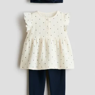 H&M コットン3アイテムセット