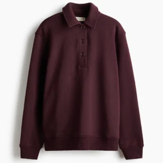 H&M コットンスポーツラガーシャツ