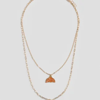 H&M ダブルストランド ペンダントネックレス