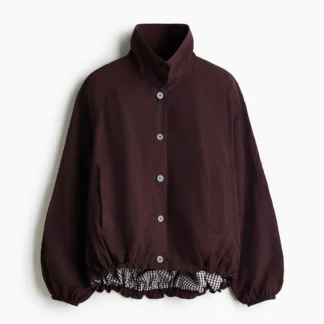 H&M オーバーサイズ バブルヘムジャケット