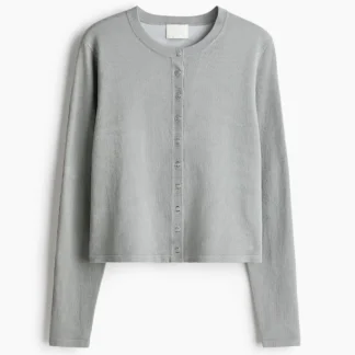 H&M ツートーンカーディガン