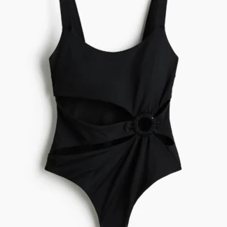 H&M パッドカップ ハイレグスイムスーツ