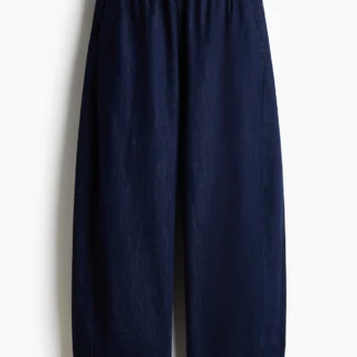 H&M デニムバレルパンツ