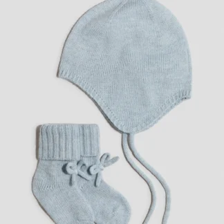 H&M ボンネット&ソックス 2アイテムセット