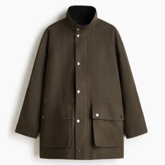 H&M ツイルパーカ