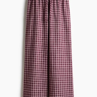 H&M コットンフランネルパジャマパンツ
