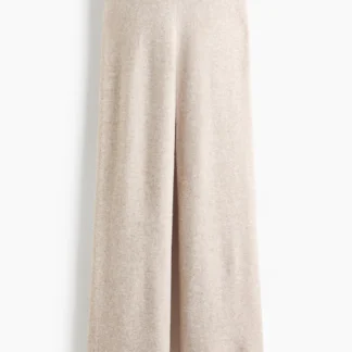 H&M ニットワイドパンツ