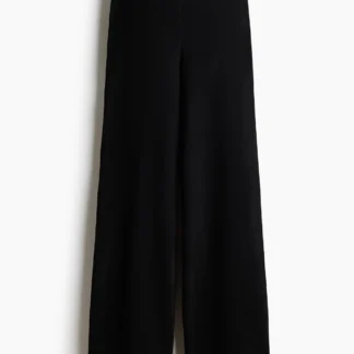H&M ファインニットパンツ