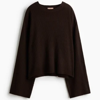 H&M リブニットセーター