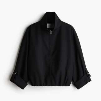 H&M オーバーサイズ バブルヘムジャケット