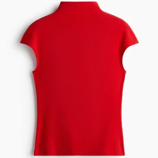 H&M スタンドカラージャージートップス