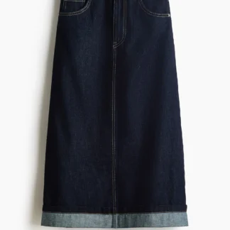 H&M デニムミディスカート