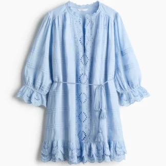 H&M イギリス刺繍コットンワンピース