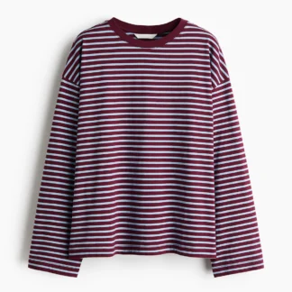 H&M 長袖コットントップス