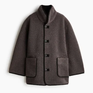 H&M リバーシブルショートコート