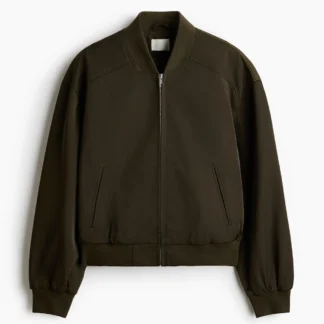 H&M ツイルフライトジャケット