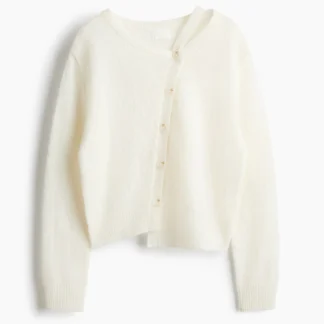 H&M アシンメトリーカーディガン
