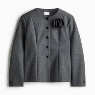 H&M アップリケジャケット