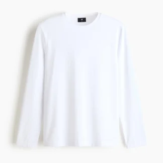 H&M スリムフィット 長袖Supima®コットンTシャツ