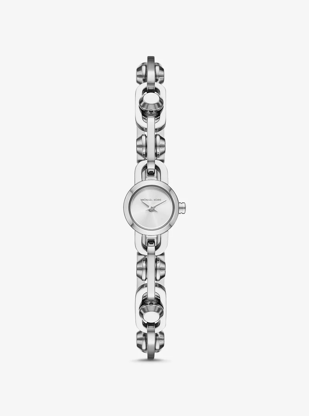 Michael Kors MINI ASTOR LINK シルバートーン ブレスレット ウォッチ