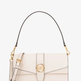 Michael Kors GREENWICH サフィアーノレザー フラップ ショルダー ミディアム