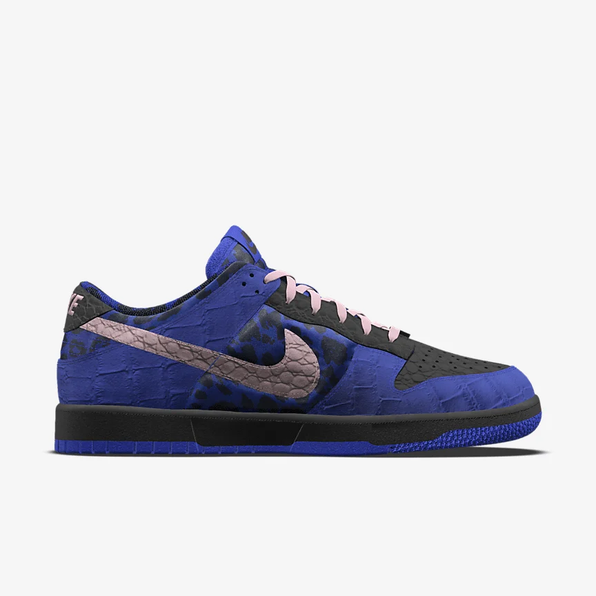NIKE ダンク LOW アンロックド By You — カスタム メンズシューズ - Image 3