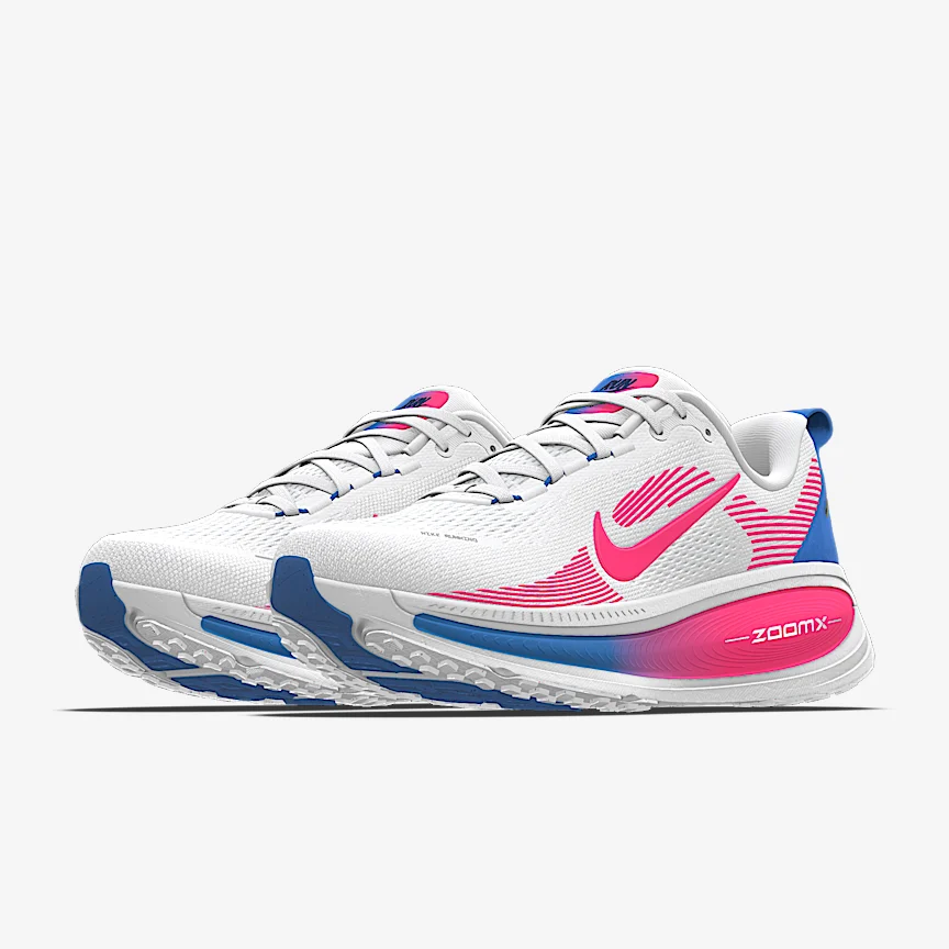 NIKE ボメロ 18 By You — カスタム ウィメンズ ロード ランニングシューズ - Image 2