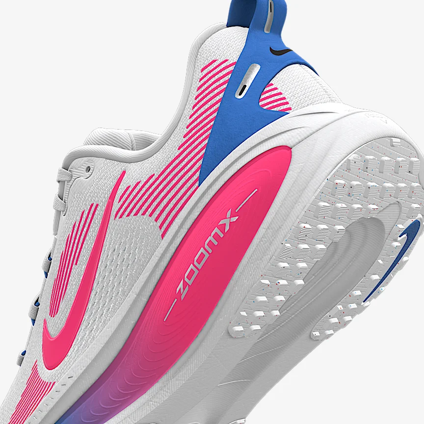 NIKE ボメロ 18 By You — カスタム ウィメンズ ロード ランニングシューズ - Image 8