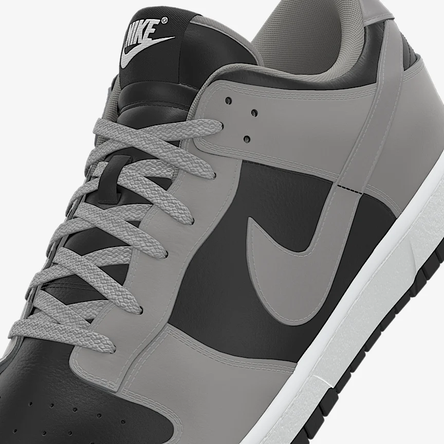 NIKE ダンク LOW By You — カスタム ウィメンズシューズ - Image 8