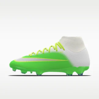 NIKE マーキュリアル スーパーフライ 11 アカデミー By You — カスタム 天然芝用 ハイカット サッカースパイク