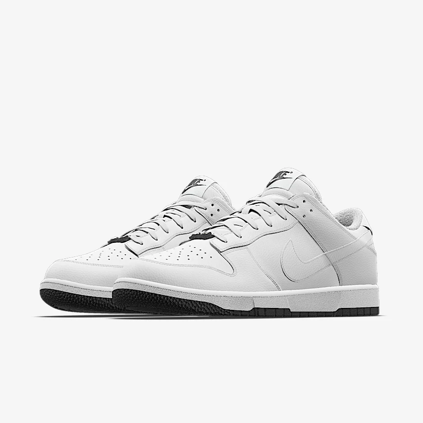 NIKE ダンク LOW アンロックド By You — カスタム ウィメンズシューズ - Image 2