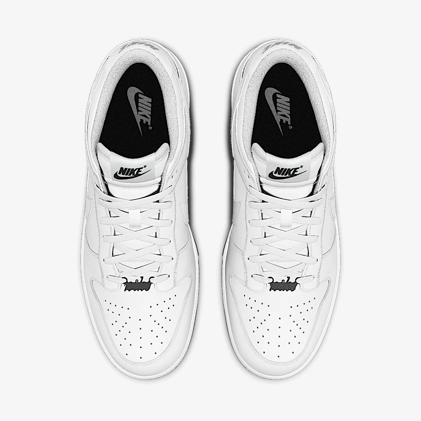 NIKE ダンク LOW アンロックド By You — カスタム ウィメンズシューズ - Image 4