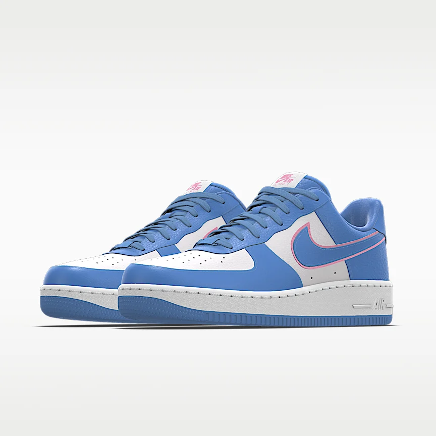 NIKE エア フォース 1 LOW By You — カスタム ウィメンズシューズ - Image 2