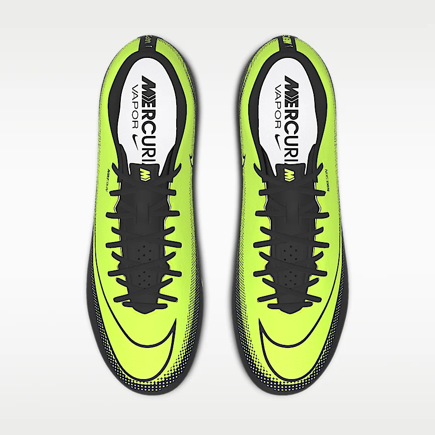 NIKE マーキュリアル ヴェイパー 17 アカデミー By You — カスタム ファームグラウンド ローカット サッカースパイク - Image 4