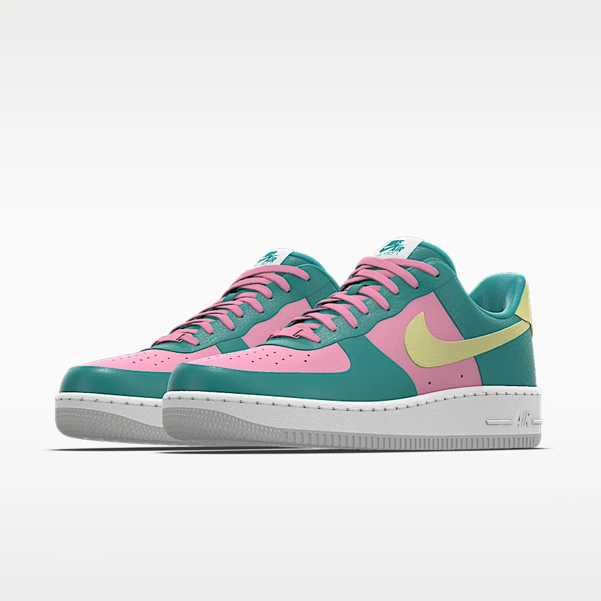 NIKE エア フォース 1 LOW By You — カスタム ウィメンズシューズ - Image 2