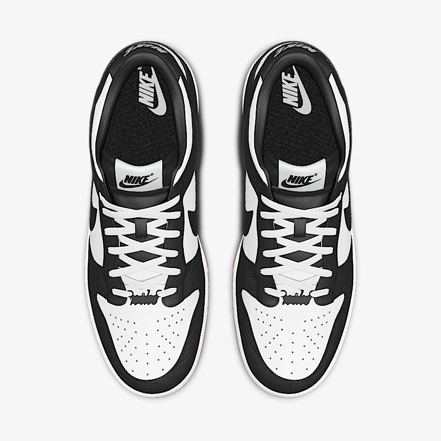 NIKE ダンク LOW アンロックド By You — カスタム ウィメンズシューズ - Image 4