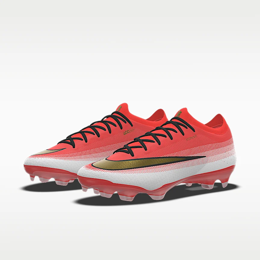 NIKE マーキュリアル ヴェイパー 17 エリート By You — カスタム ファームグラウンド ローカット サッカースパイク - Image 2