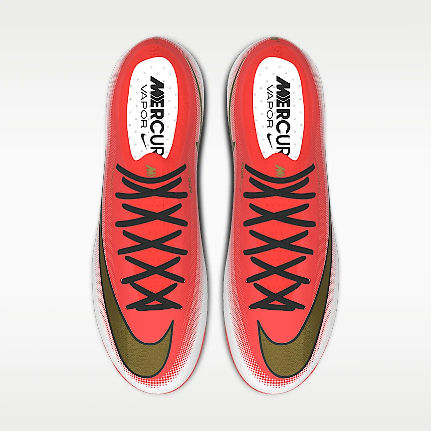 NIKE マーキュリアル ヴェイパー 17 エリート By You — カスタム ファームグラウンド ローカット サッカースパイク - Image 4