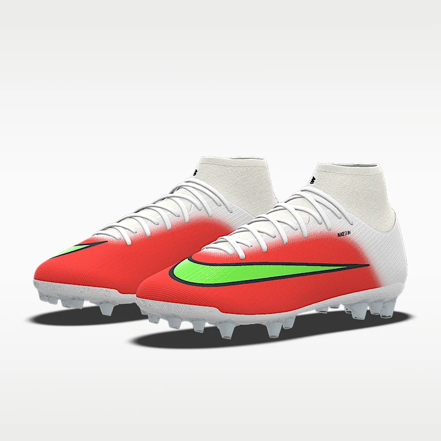 NIKE マーキュリアル スーパーフライ 11 アカデミー By You — カスタム 人工芝用 ハイカット サッカースパイク - Image 2
