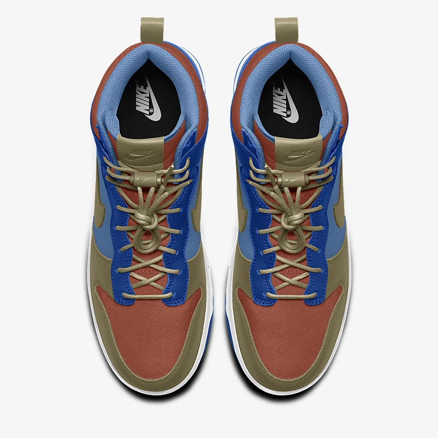 NIKE ダンク HIGH By You — カスタム ウィメンズシューズ - Image 4