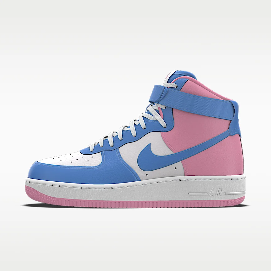 NIKE エア フォース 1 HIGH By You — カスタム ウィメンズシューズ