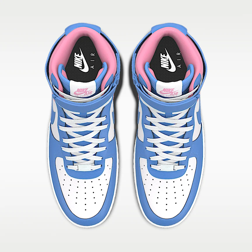 NIKE エア フォース 1 HIGH By You — カスタム ウィメンズシューズ - Image 4