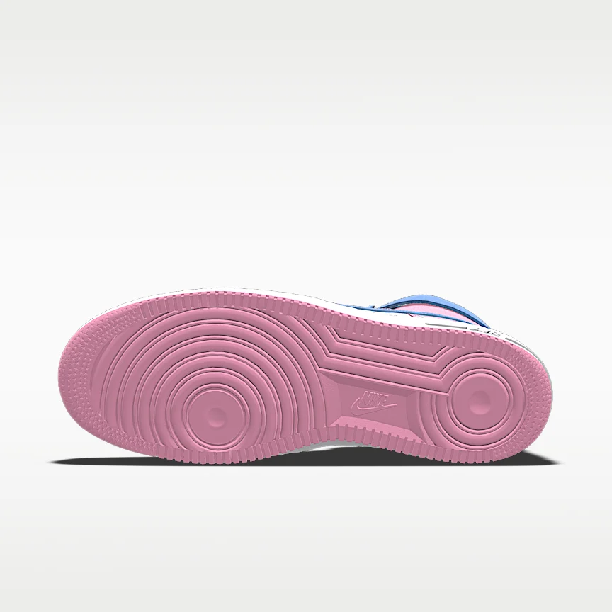 NIKE エア フォース 1 HIGH By You — カスタム ウィメンズシューズ - Image 6