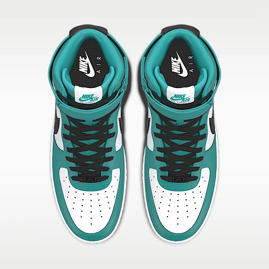 NIKE エア フォース 1 HIGH By You — カスタム メンズシューズ - Image 4