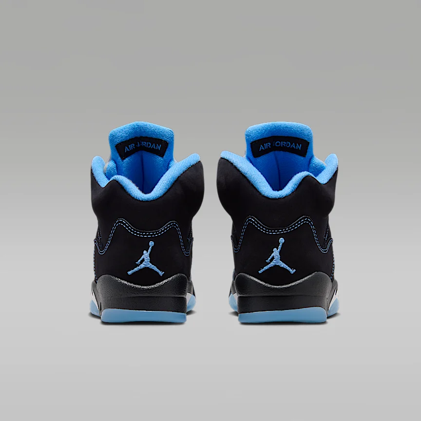 NIKE Air Jordan 5 "Black Carolina" — Big Kids' Shoes - Image 6