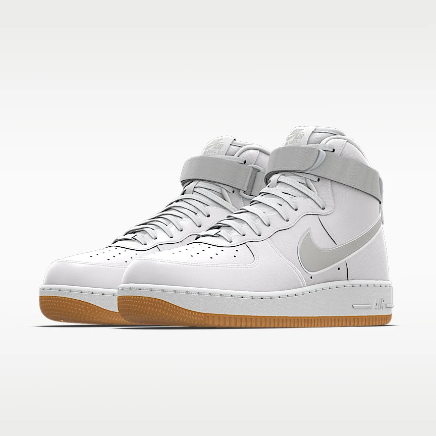 NIKE エア フォース 1 HIGH By You — カスタム ウィメンズシューズ - Image 2