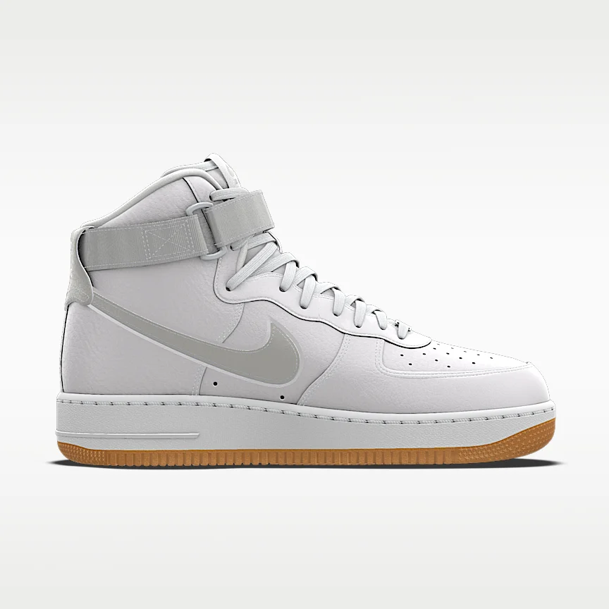 NIKE エア フォース 1 HIGH By You — カスタム ウィメンズシューズ - Image 3